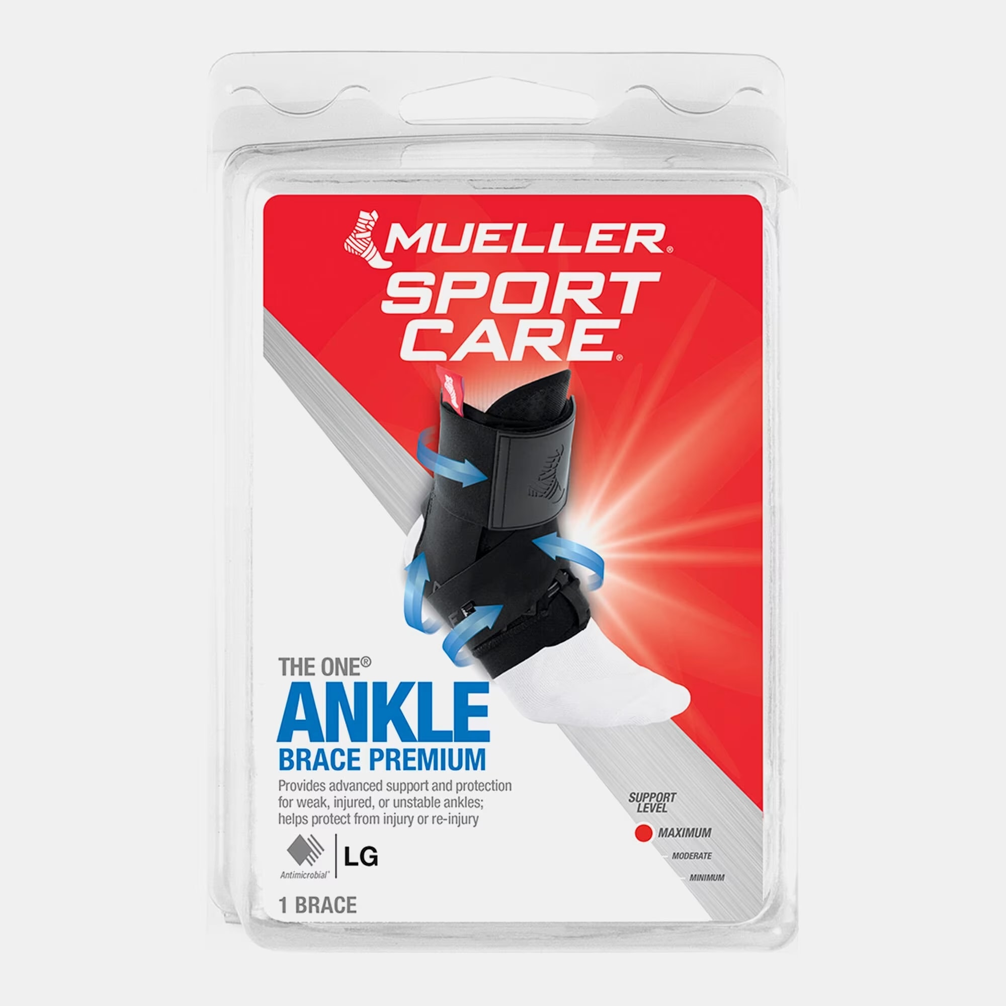 Mueller The One Ankle Brace Premium Black SM