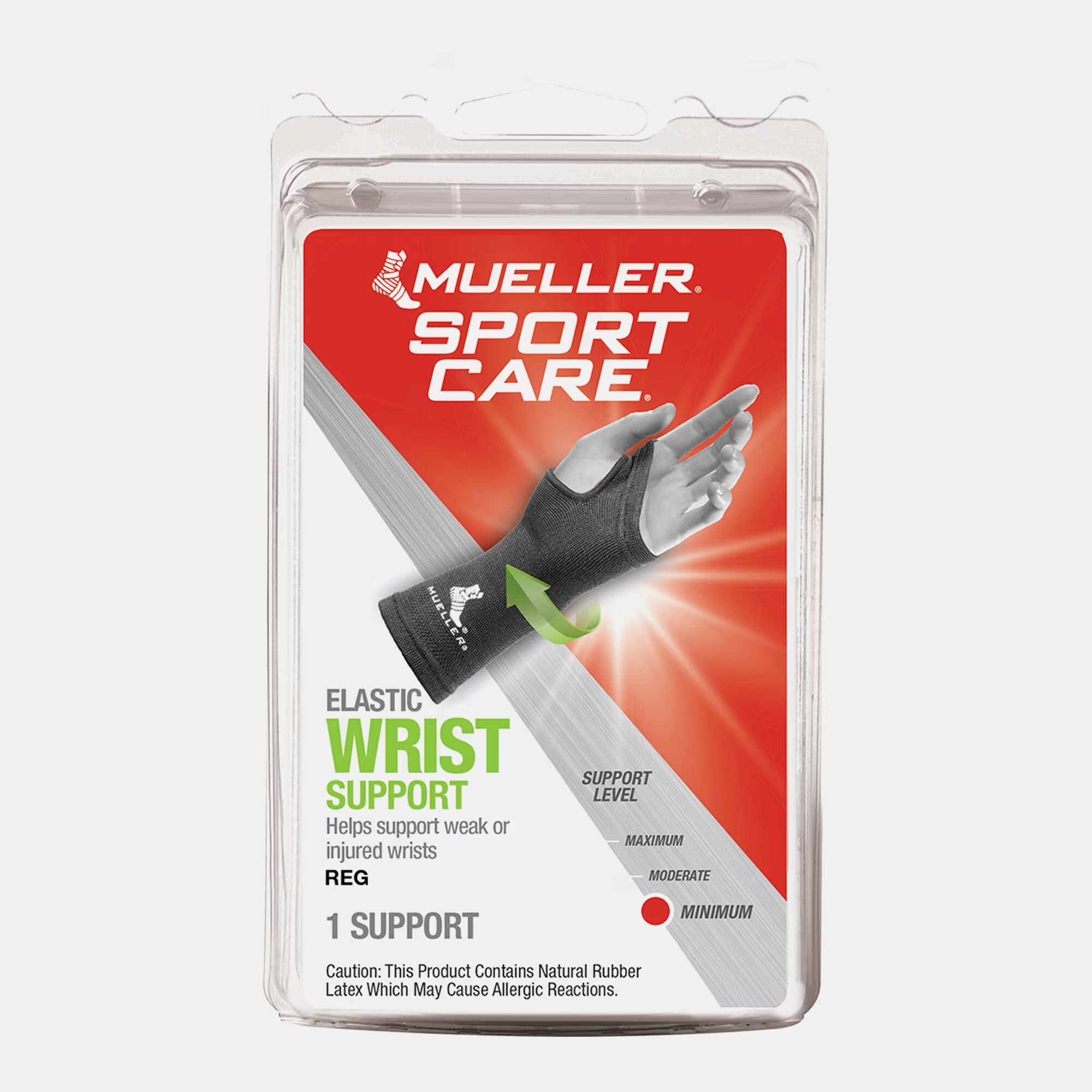 Mueller Elastic Wrist Support Black REG