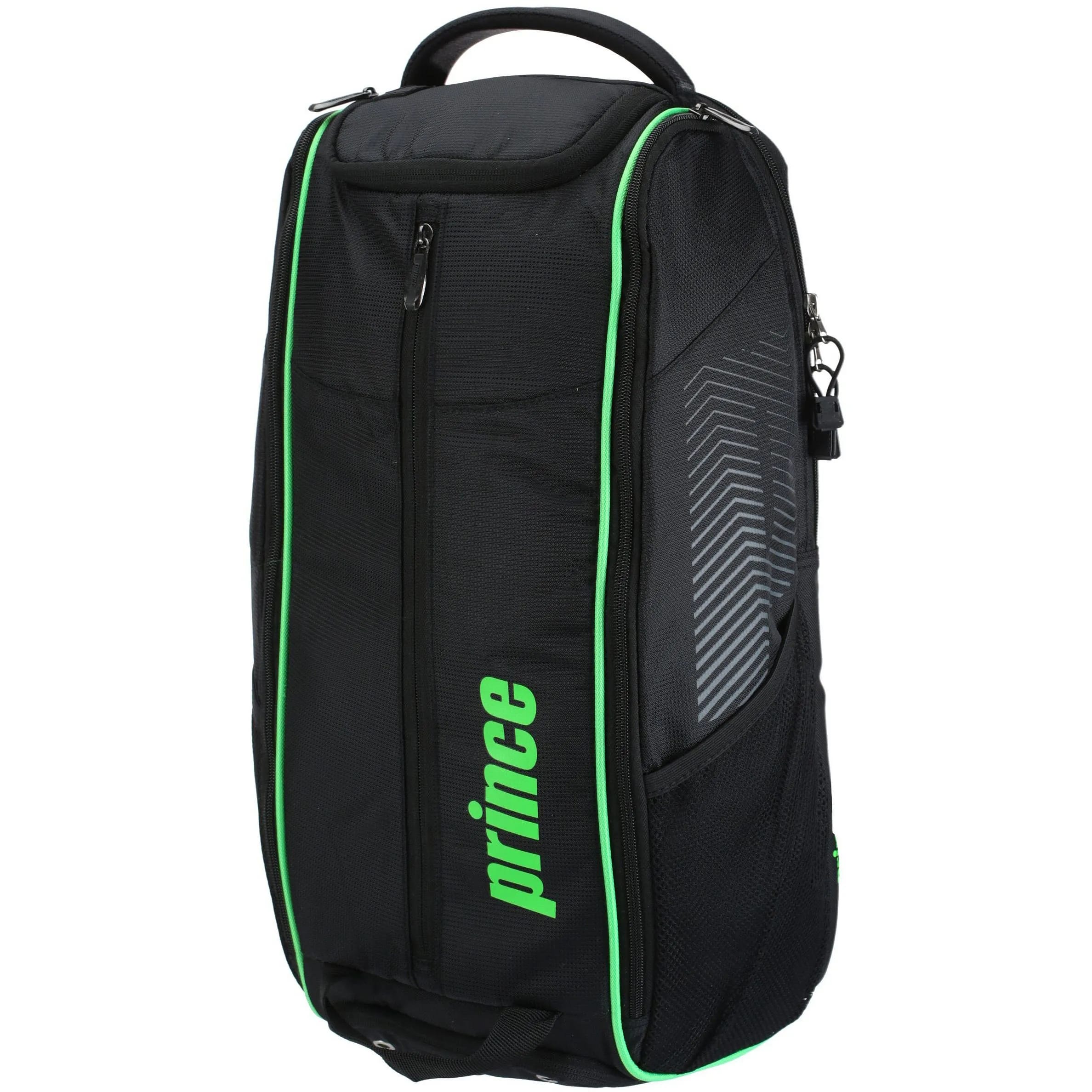 Prince Tour 17 Collection Tennis Duffle Backpack Black Green