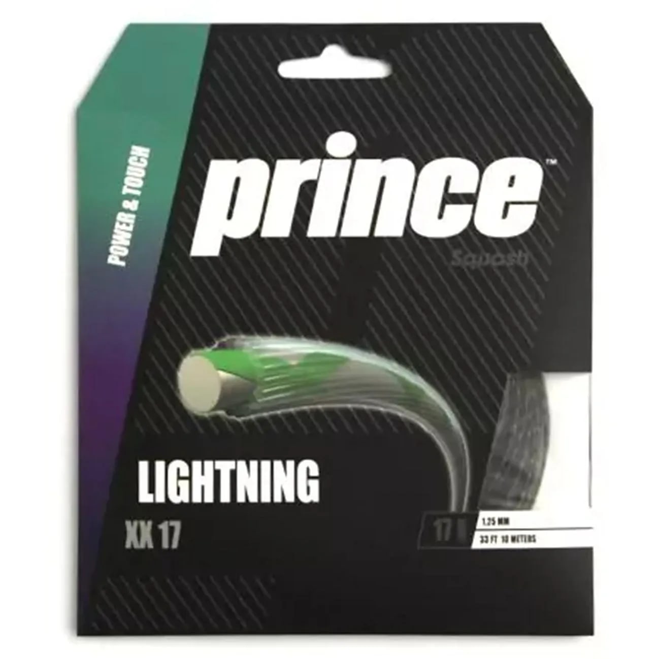 Prince Squash String Lightning XX 17G Set