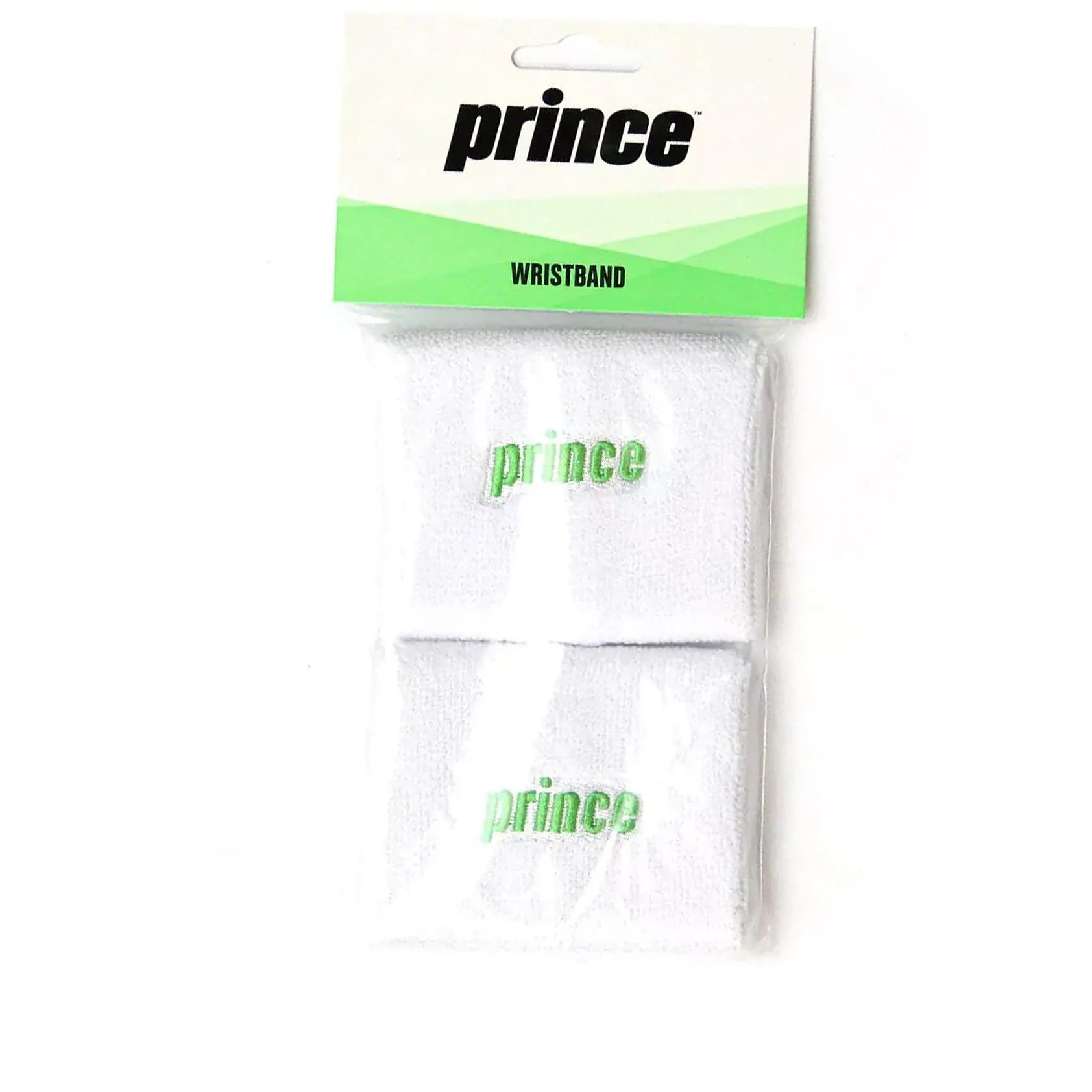 Prince Wristband, White/Green