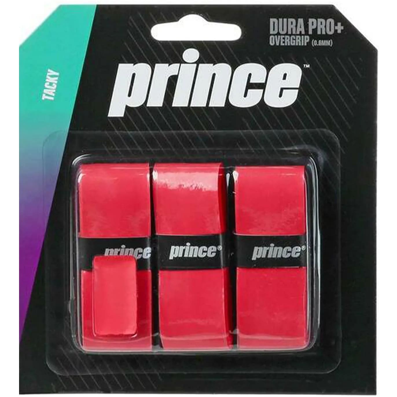 Prince Tennis Over Grip Duraproand Red