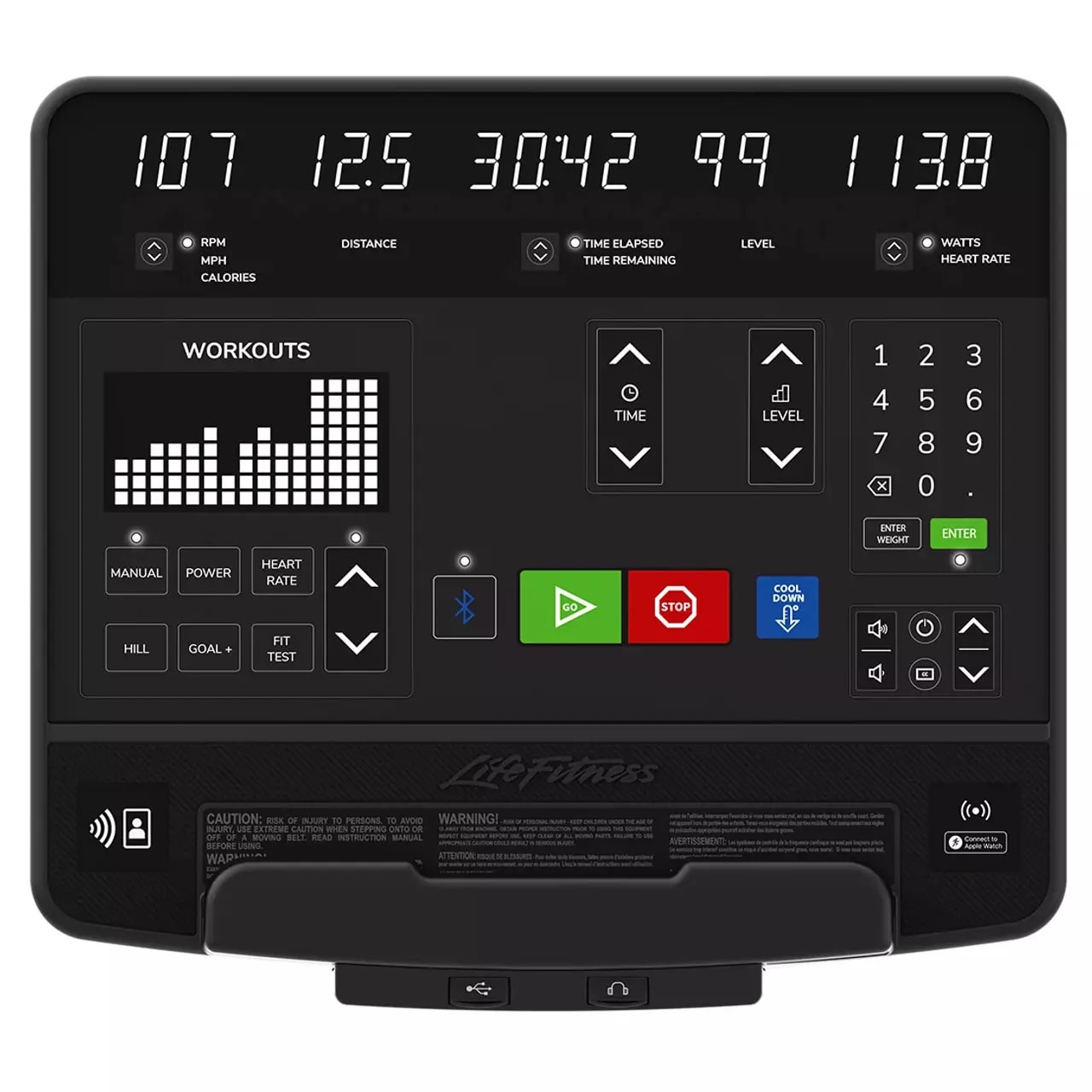 Life Fitness PowerMill Climber with SL Console