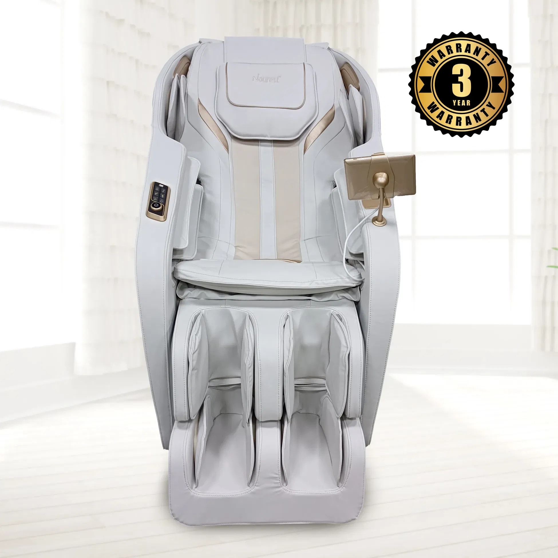 Nourest Nexo SL-Track Full Body Massage Chair, Grey