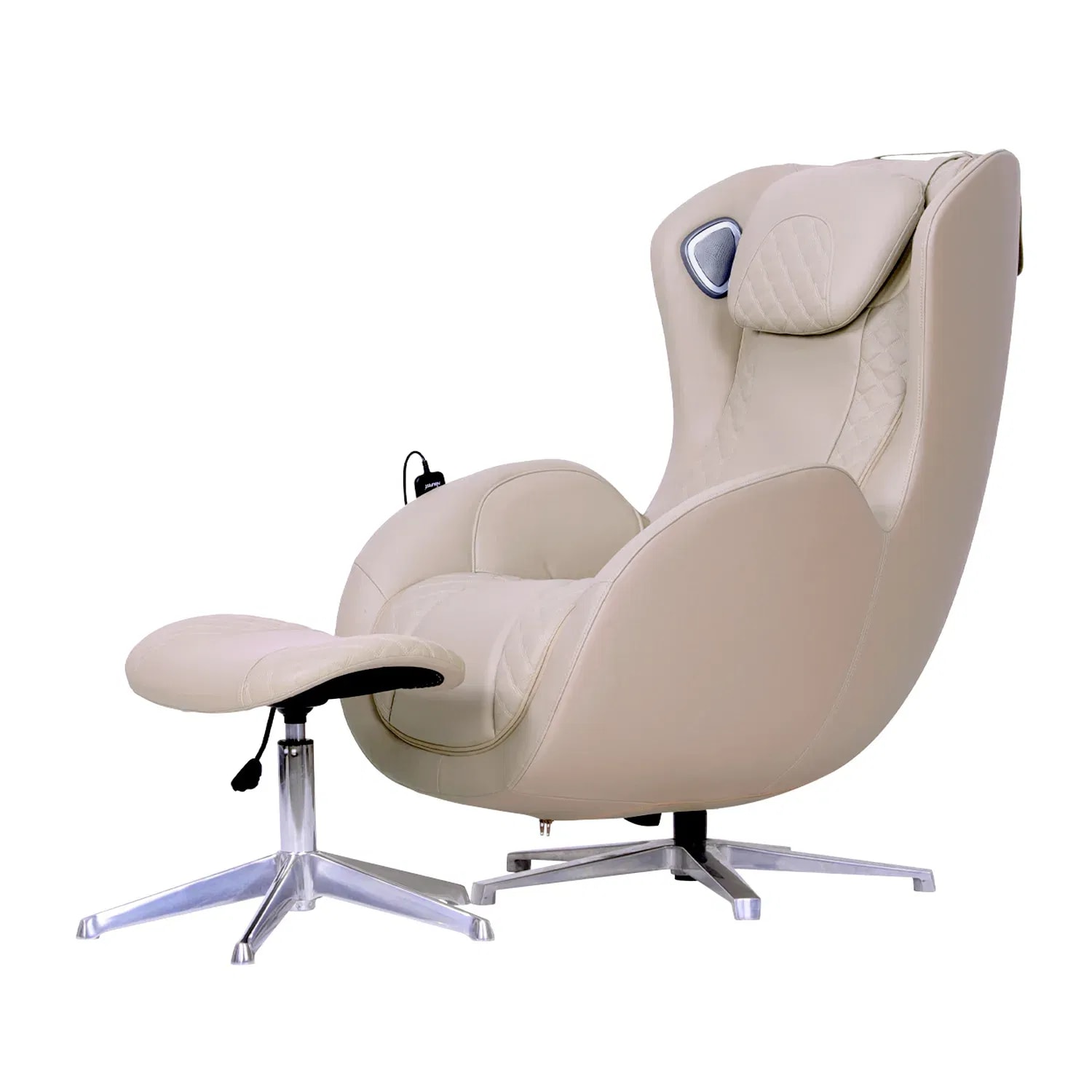 Nourest Orion 3D Rocking Recline Massage chair With Ottoman V2.0, Beige