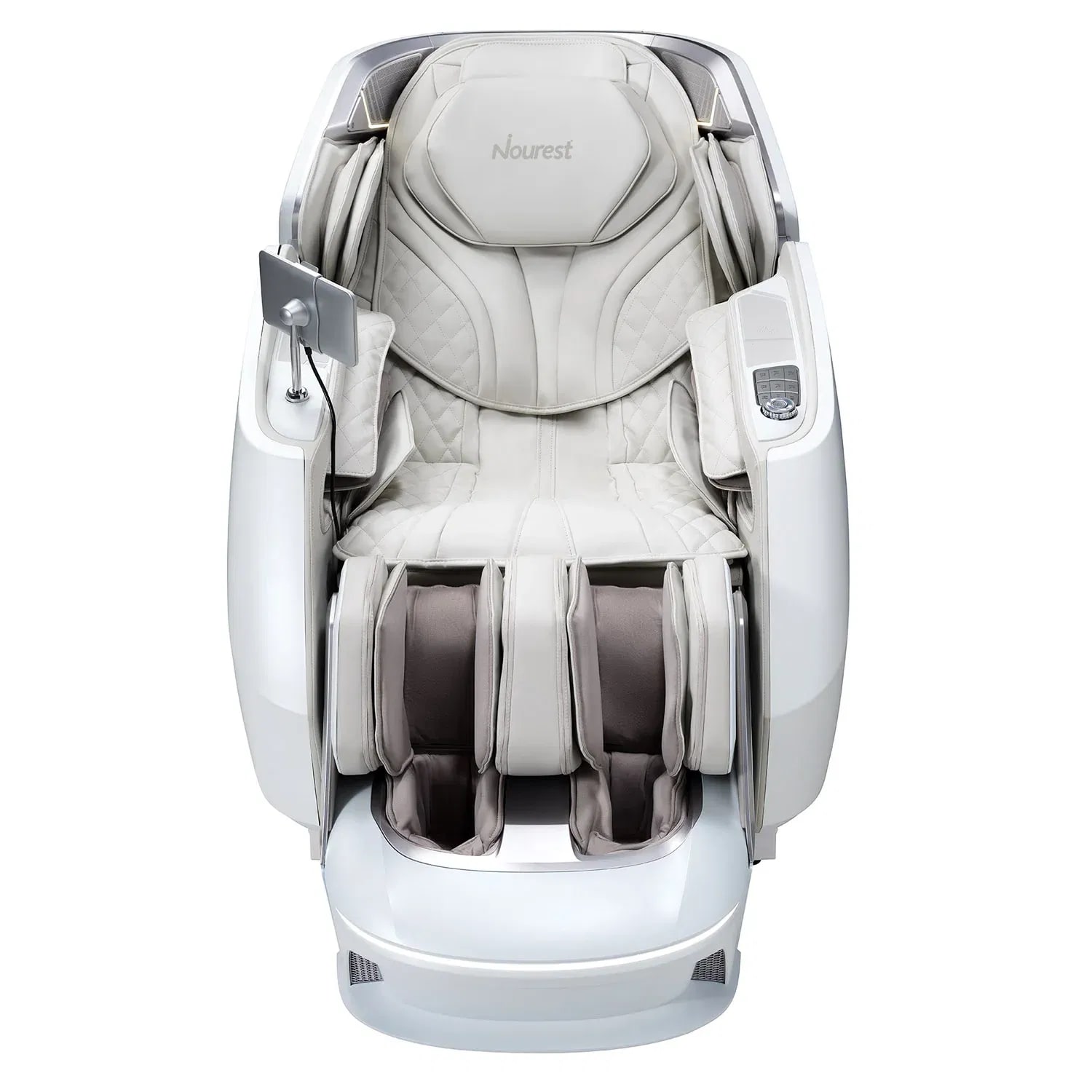Nourest Stellar 4D Dual Roller Luxury AI Massage Chair [Limited Edition], White