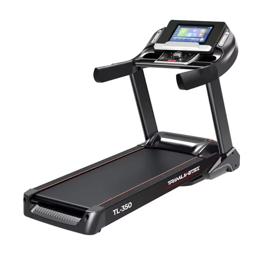 TRIMLIFE USA Semi Commercial Treadmill With 15.6 inch Touch Screen, TL-350 | Ex-Display