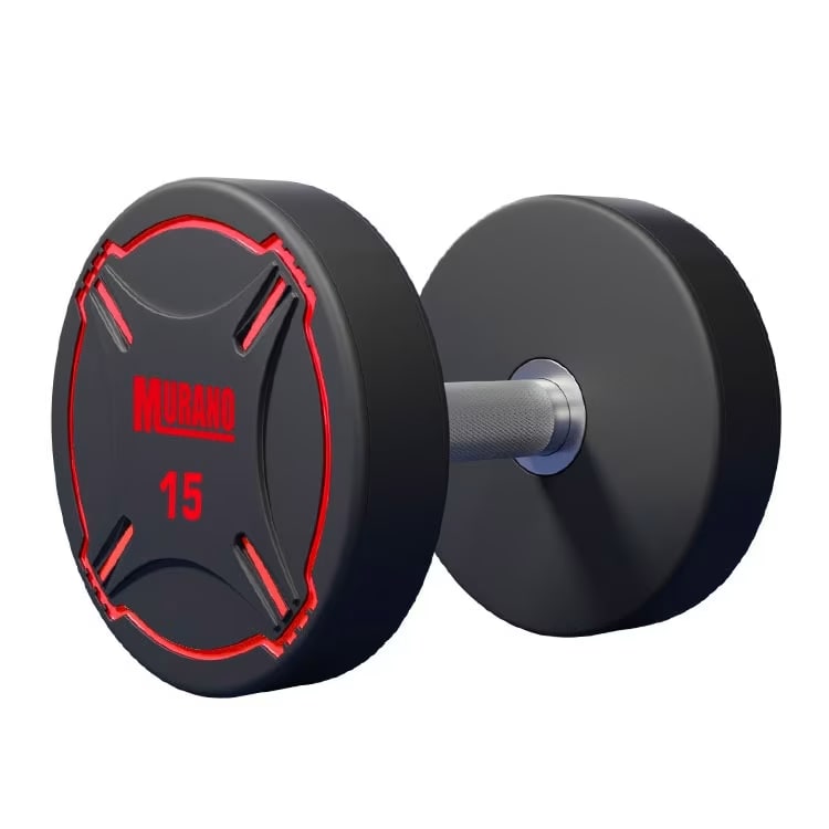 Murano Pro Style Round Dumbbell 2.5 kg to 25 kg, 10 Pair