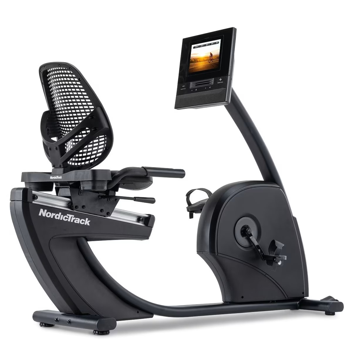 NordicTrack GX10 Smart Recumbent Exercise Bike with 10" HD Touchscreen & iFIT
