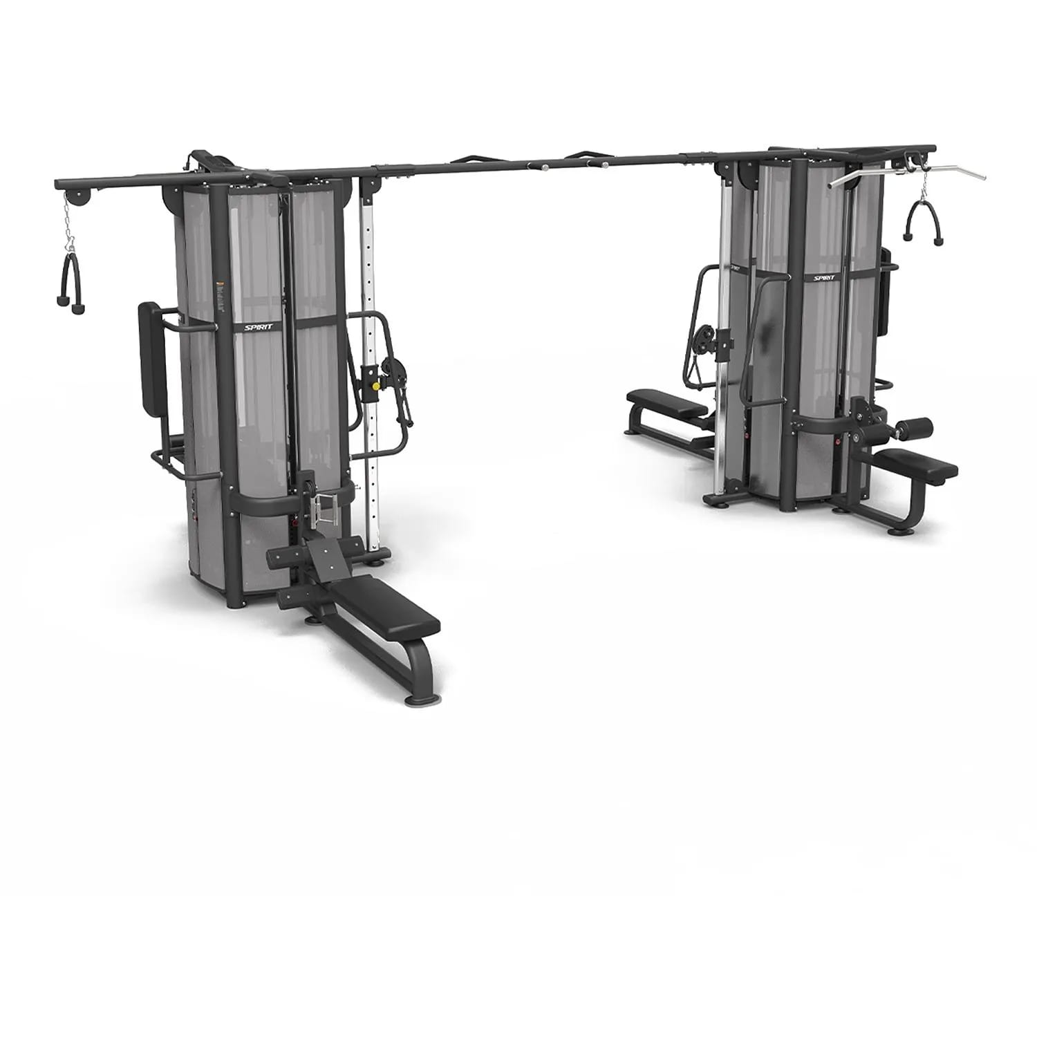 Spirit Fitness Multi Jungle 8 Stack with bridge