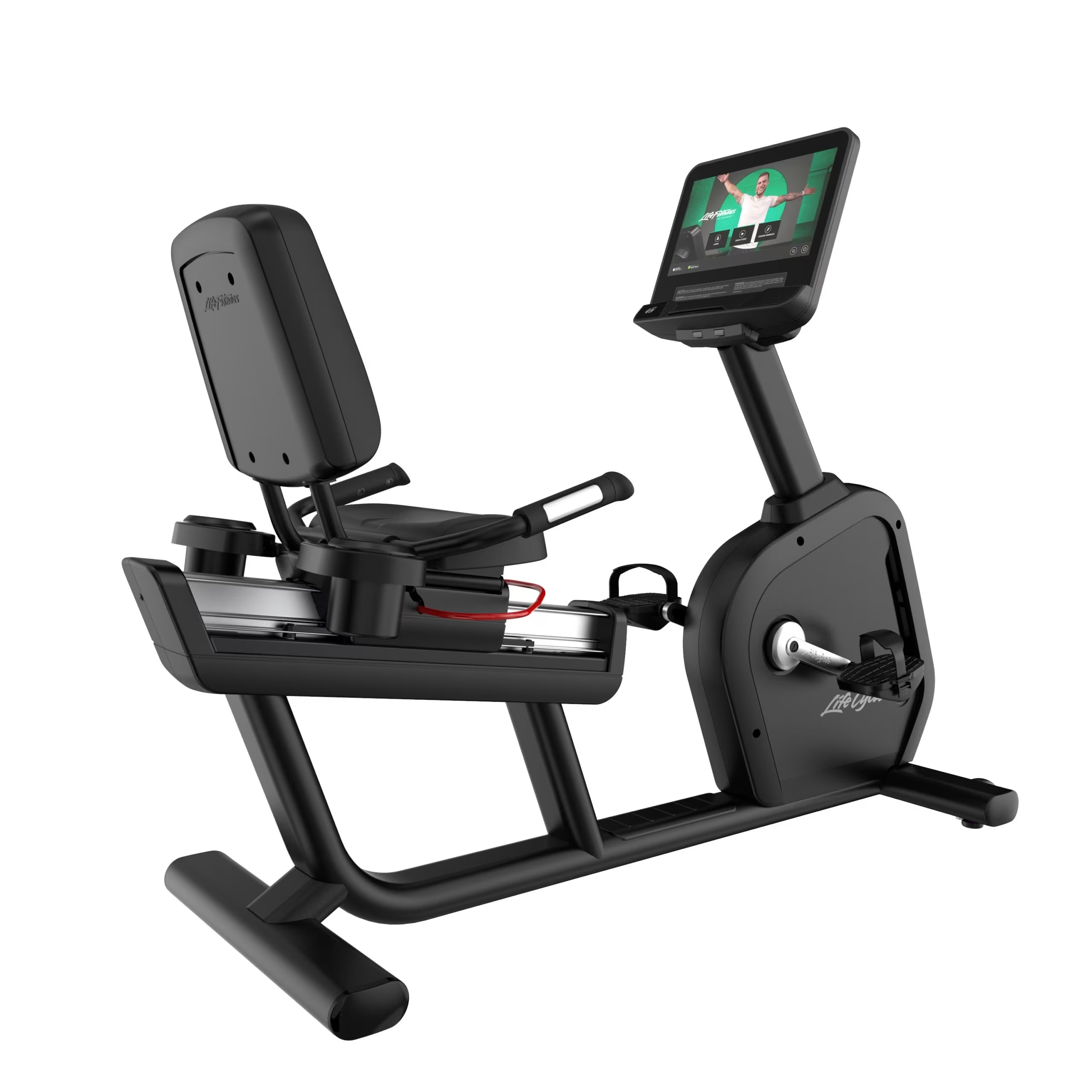 Life Fitness Aspire Series Recumbent Bike SE4 HD Console 16 Inch Screen