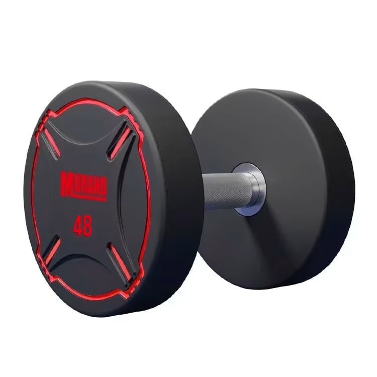Murano Pro Style Round Dumbbell 27.5 kg to 50 kg, 10 Pair