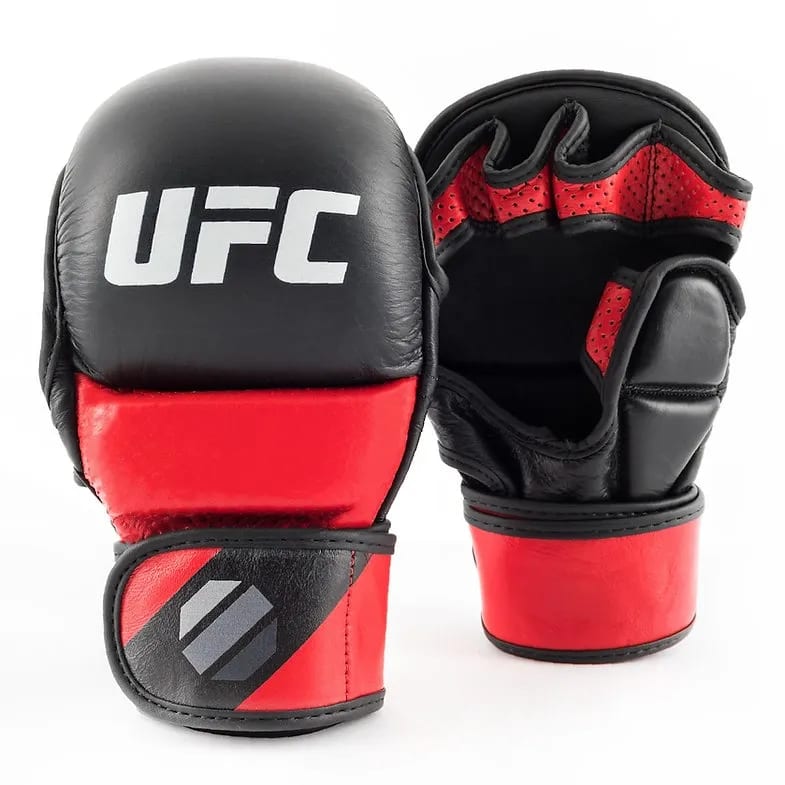 UFC Pro MMA Safety Sparing Glove Black/Red S/M