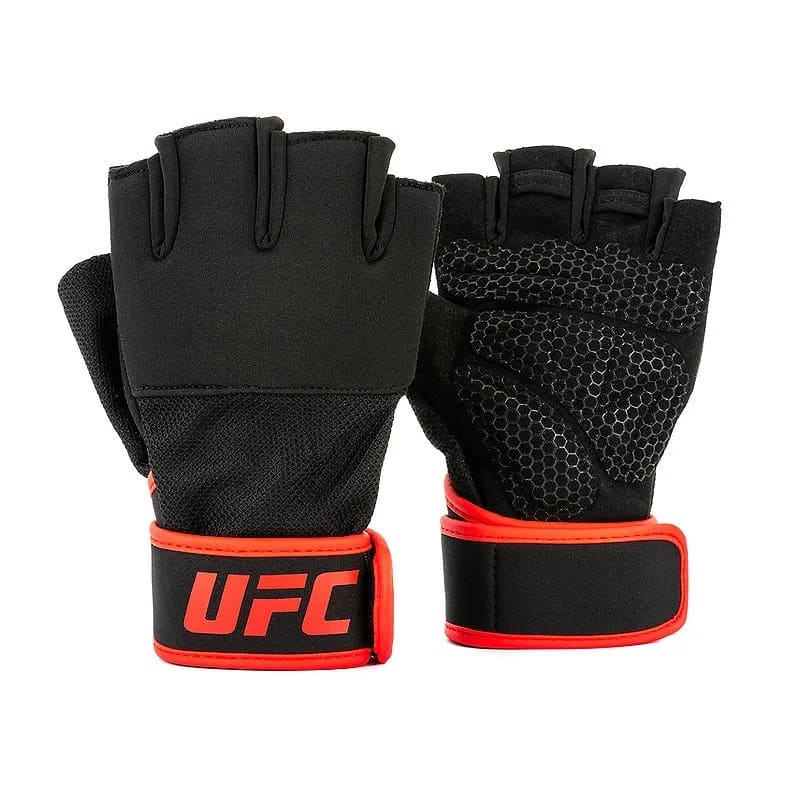UFC Workout Gloves Black/Red S/M