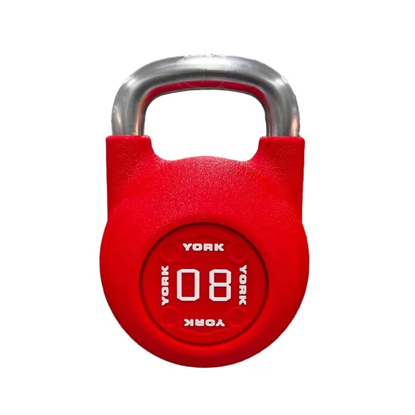 York Pu Competition Kettlebell 8 Kg Red DB2182