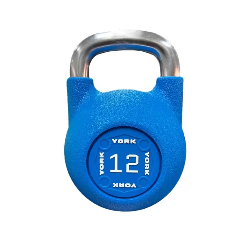 York Pu Competition Kettlebell 12 Kg Blue DB2182