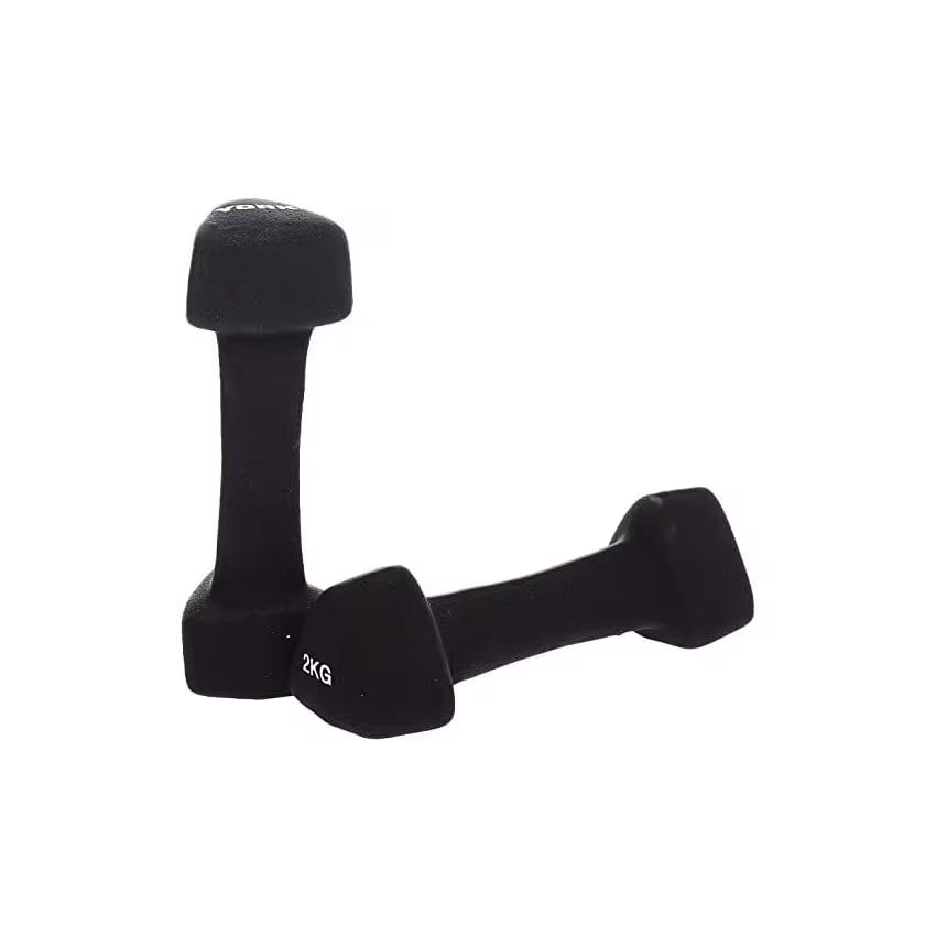 York Fitness Tringle Neoprene Dumbbell 2 Kg