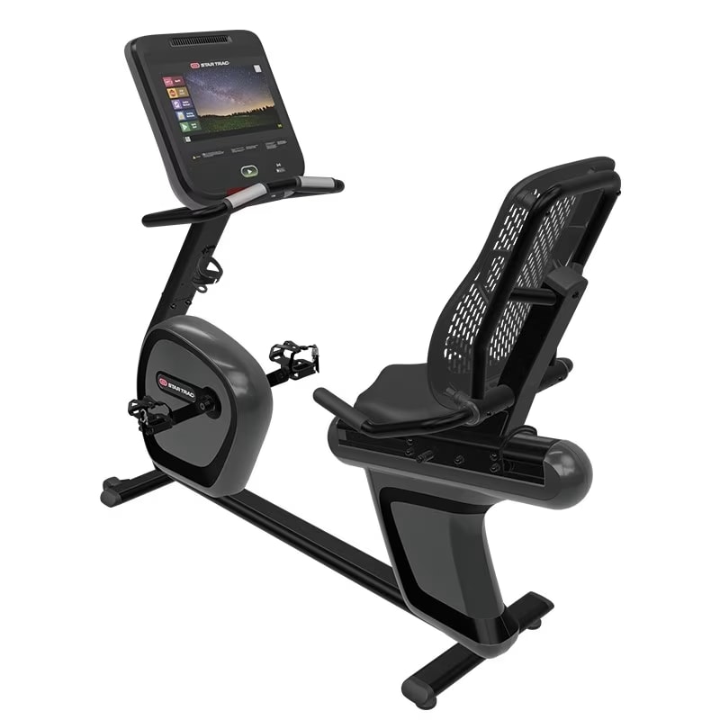 Star Trac 4 Series Recumbent Bike with 15-Inch LCD