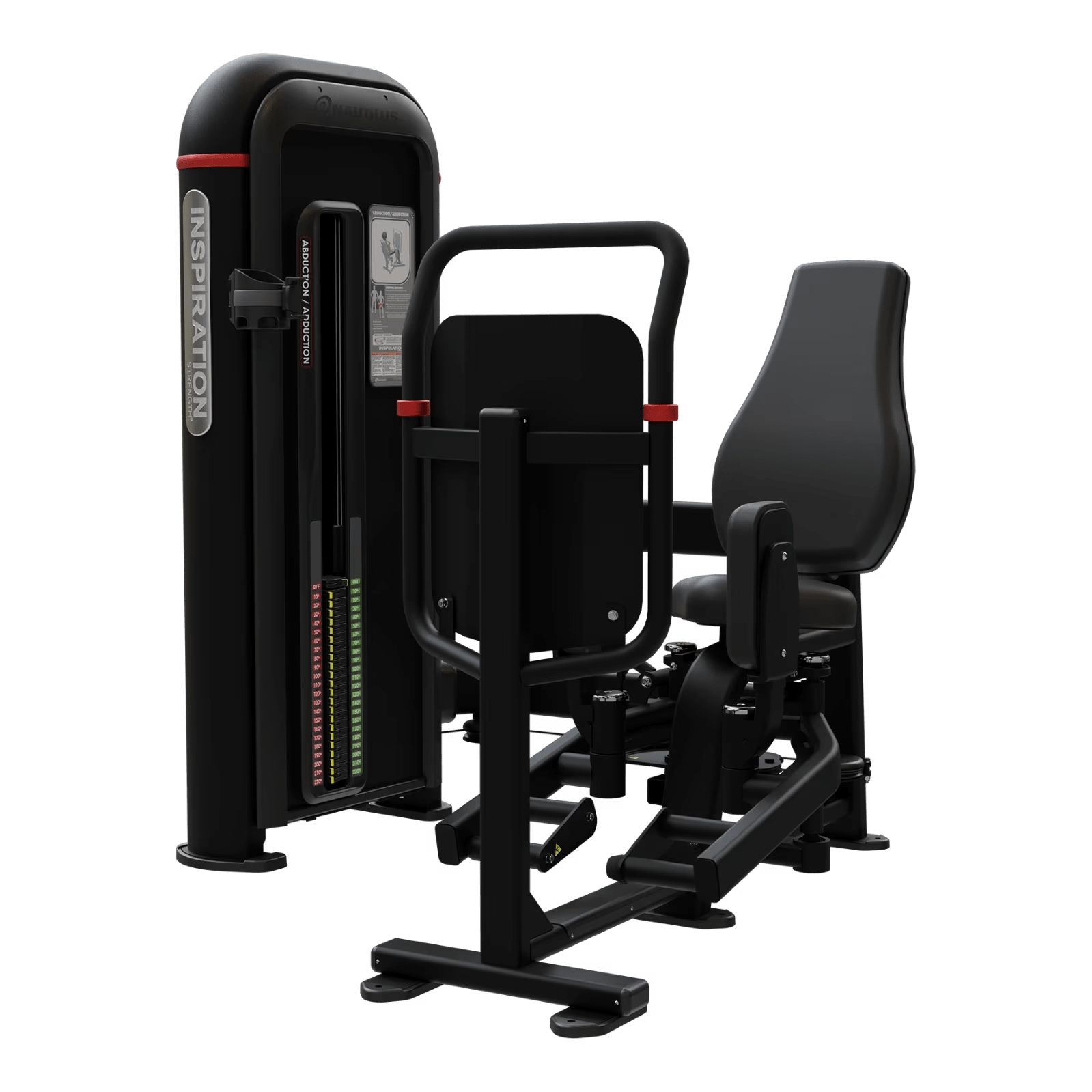Nautilus Inspiration Abductor/Adductor, Gen5, Matte Black
