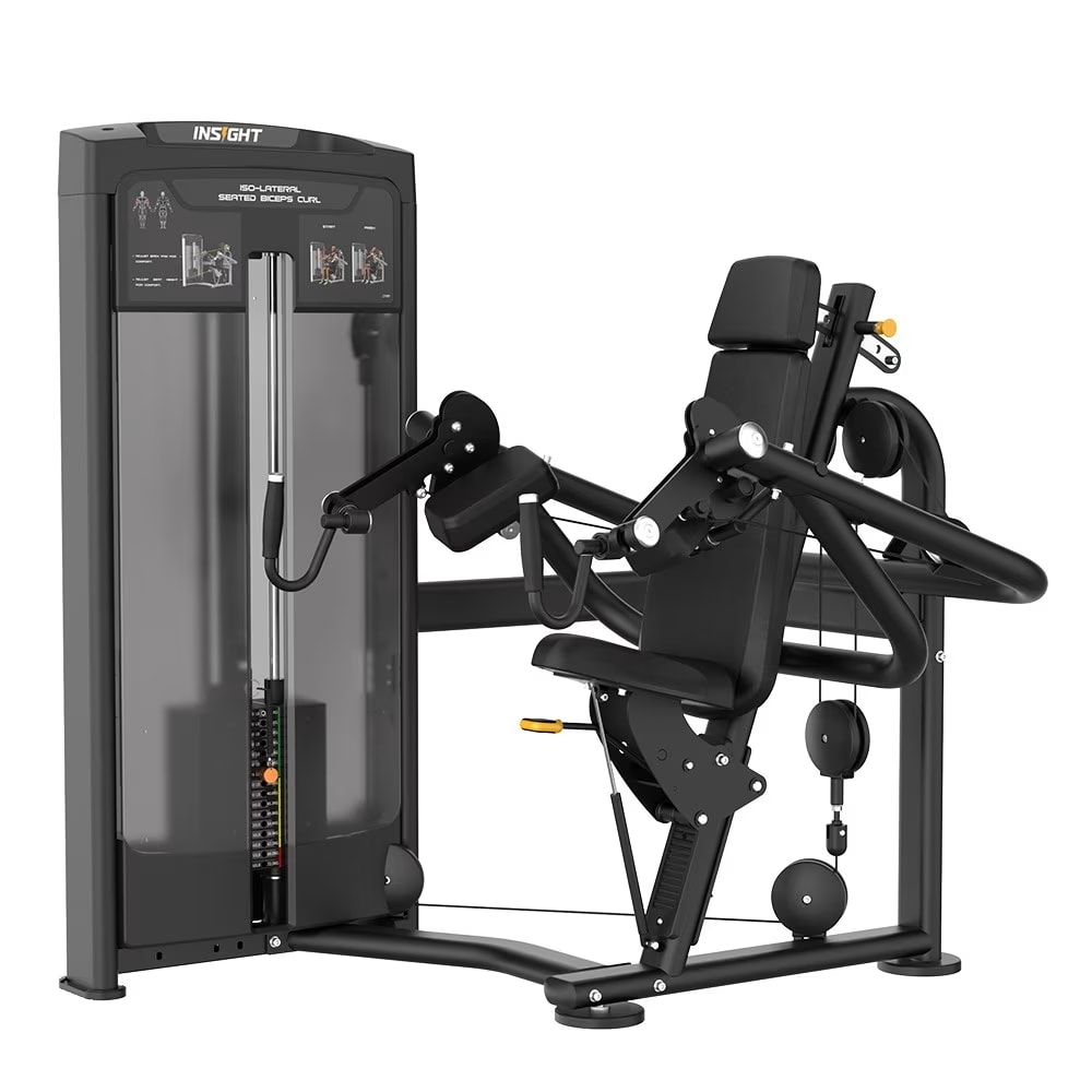 Insight Fitness RE Series ISO Lateral Seated Biceps Curl RE8031