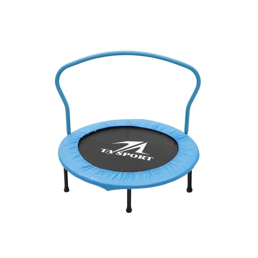 Ta Sport 40-In Trampoline With Handrail Blue
