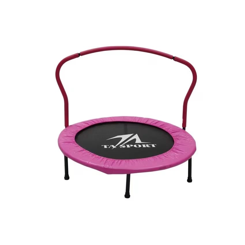 Ta Sport 40-In Trampoline With Handrail Pink