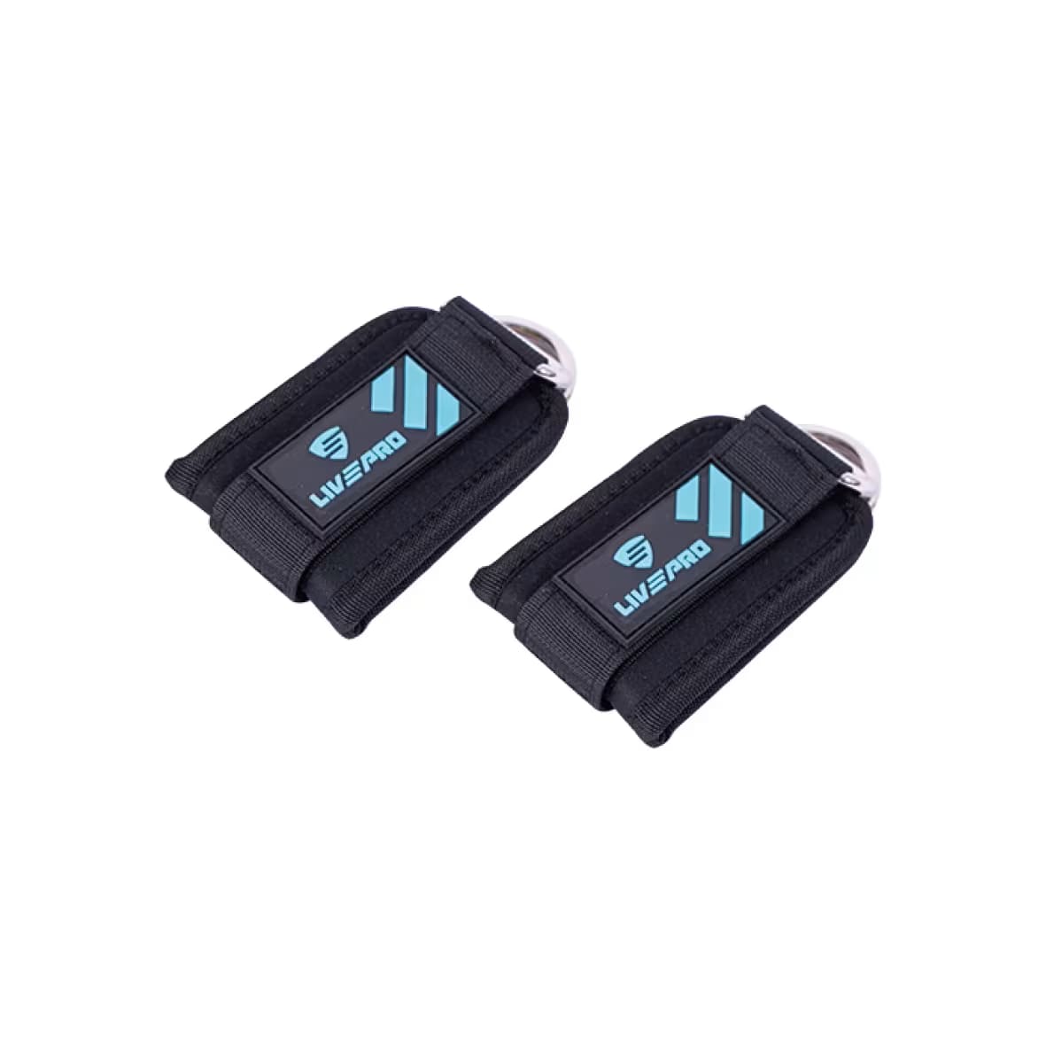 LIVE PRO TRAINING ANKLE STRAPS LP8711 BLACK