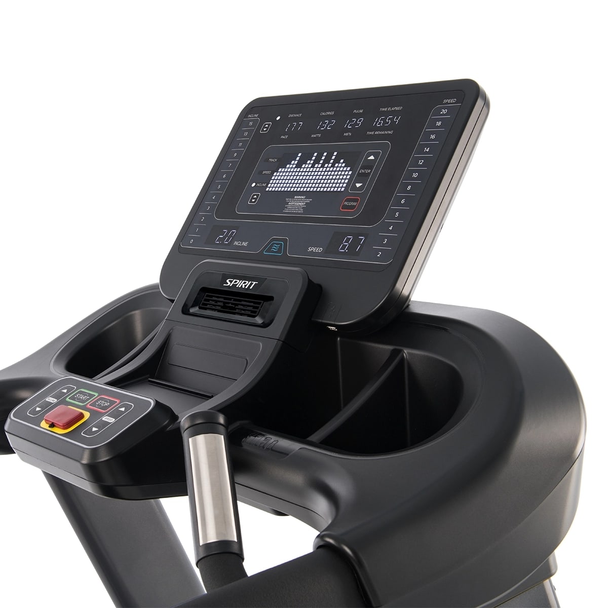 Spirit Fitness CT850+ Commercial 4 Hp Ac Motor Treadmill