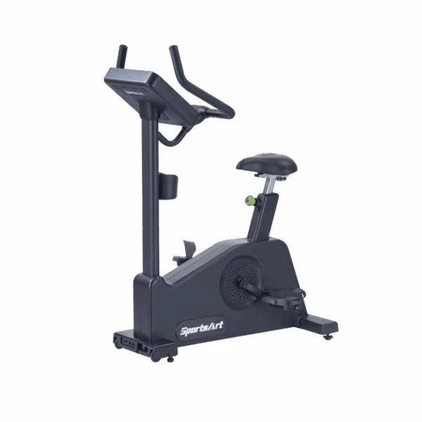 Sportsart  Upright Cycle - Self Powered With Led Console Matte Black
