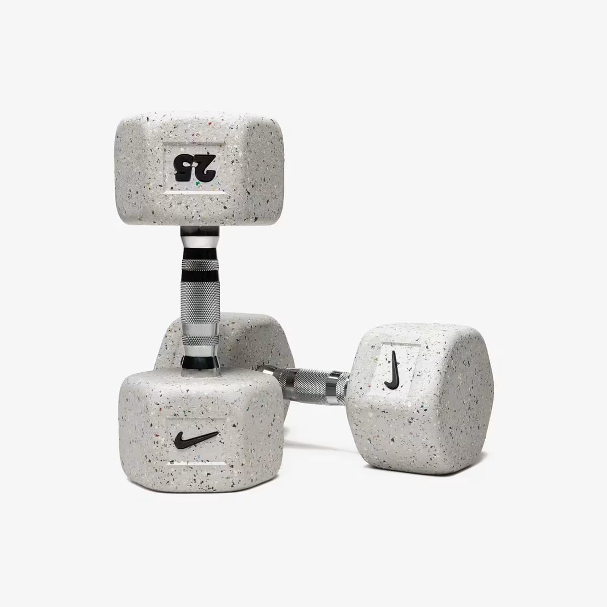 Nike Strength Grind Hex Dumbbell, Single | Wolf Grey, 1 KG