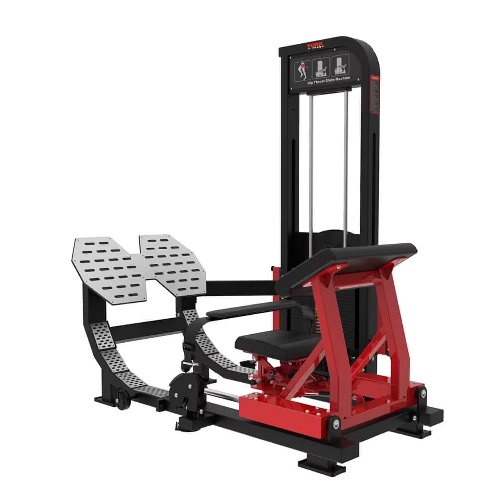 York Hip Thrust Glute Machine GC-5067-1 Black/Red