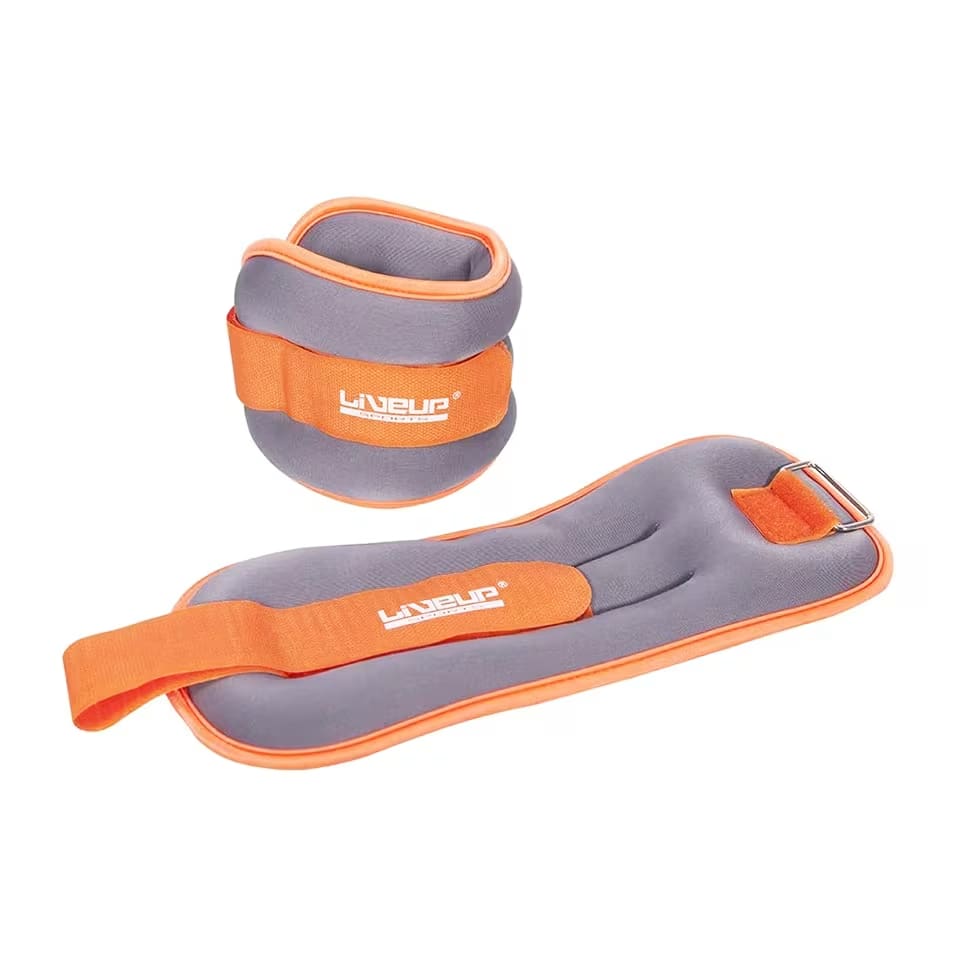 Liveup Ankle Weight 1 Kg, Grey LS3049