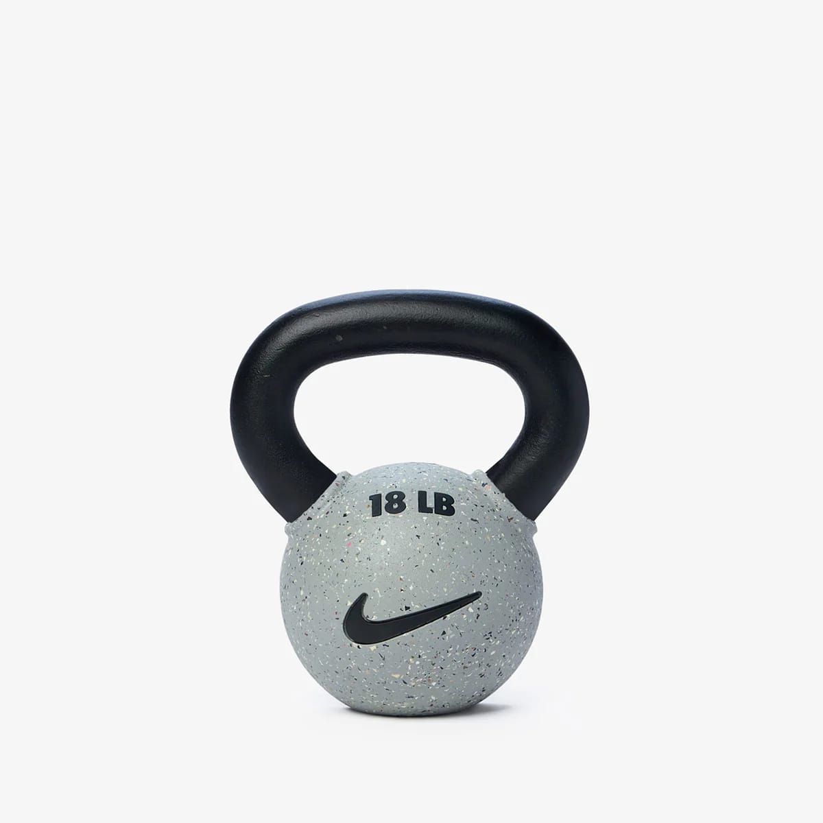 Nike Strength Rubber Coated Kettlebell Smoke Grey, 4 kg (9 lb)