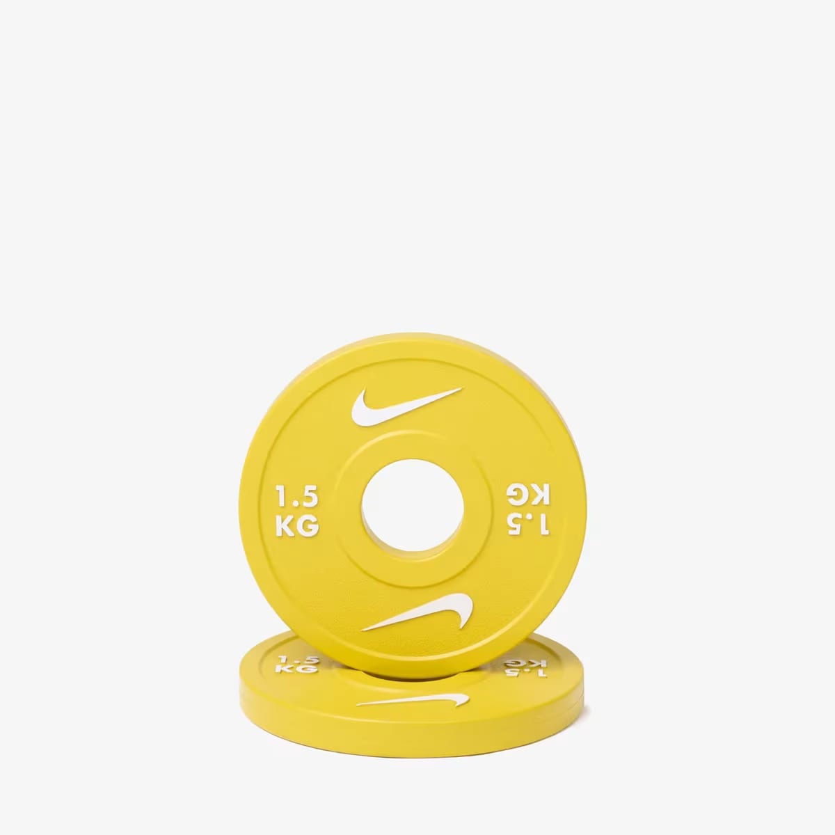 Nike Strength Change Plates, Single | Yellow/White 1.5 KG