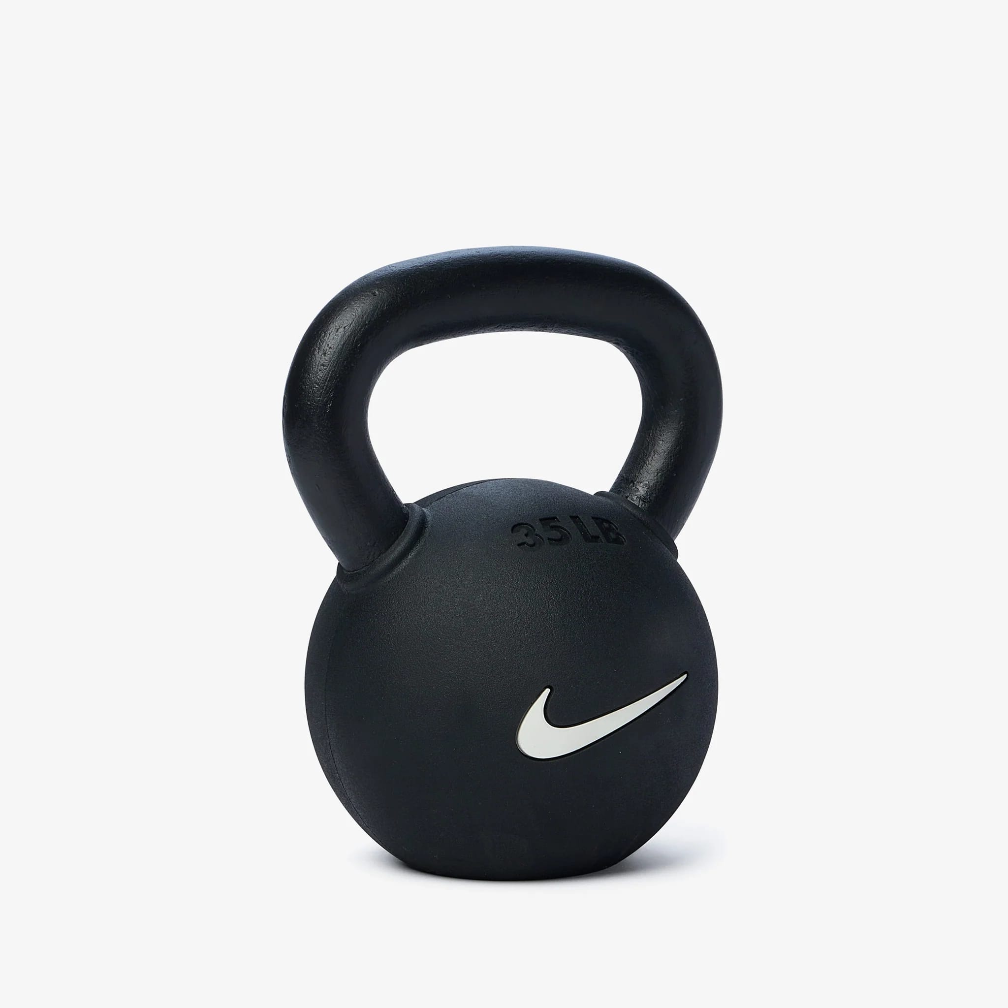 Nike Strength Rubber Coated Kettlebell Black/White, 24 kg (53 lb)