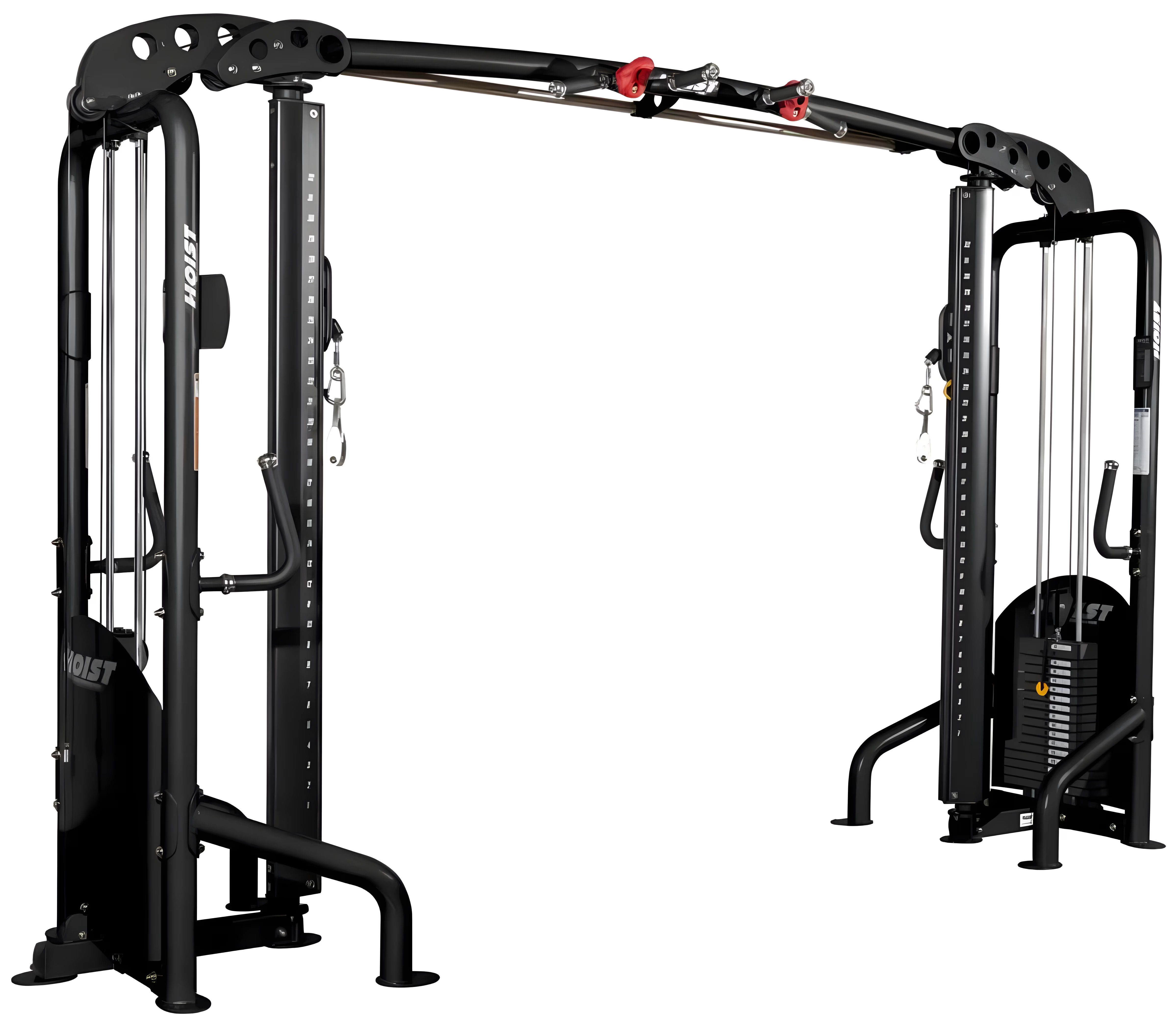 HOIST Fitness Cable Crossover (CMS-6175 X2 With CMJ-Opt-01 Boom X 1)