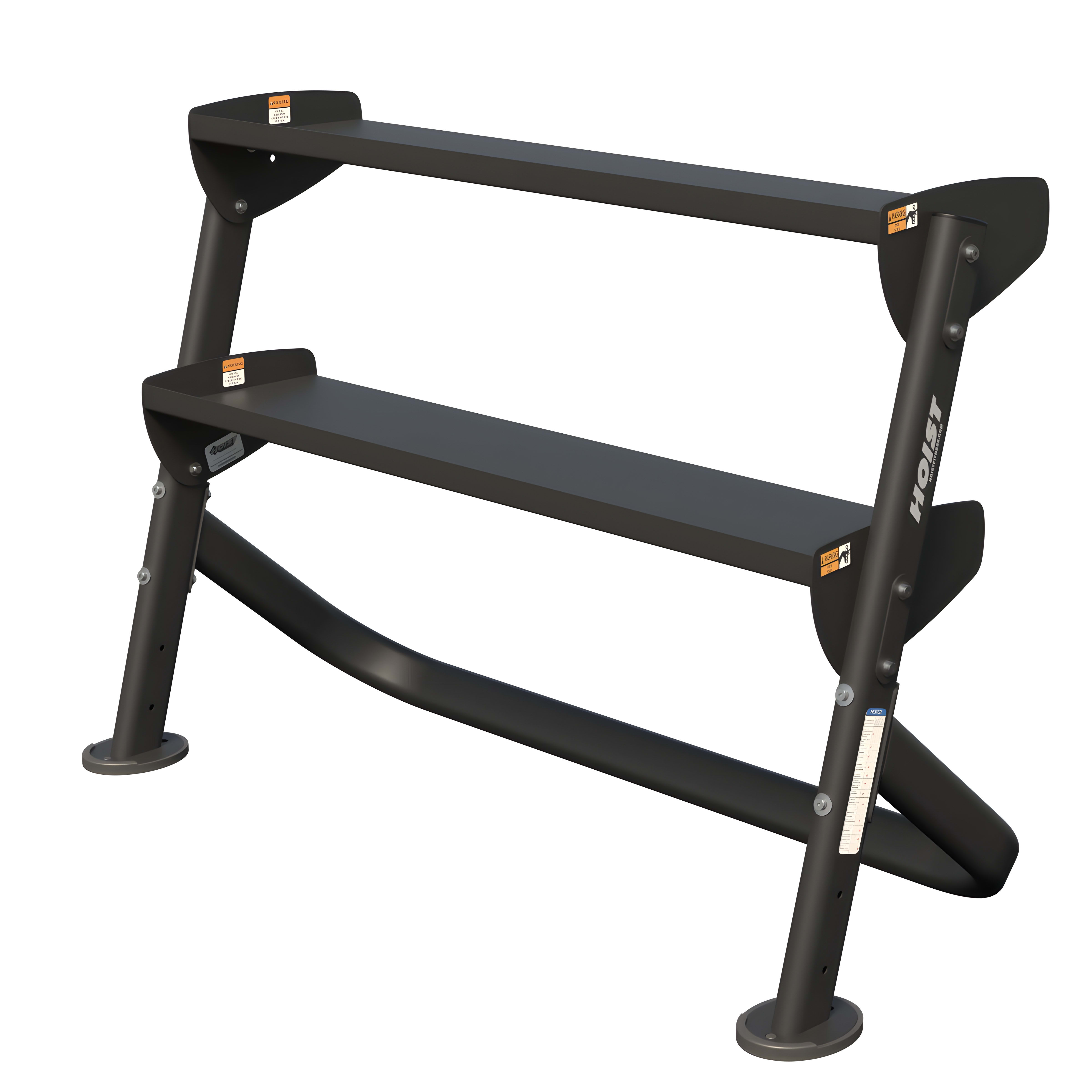 HOIST Fitness 48" Horizontal Dumbbell Rack