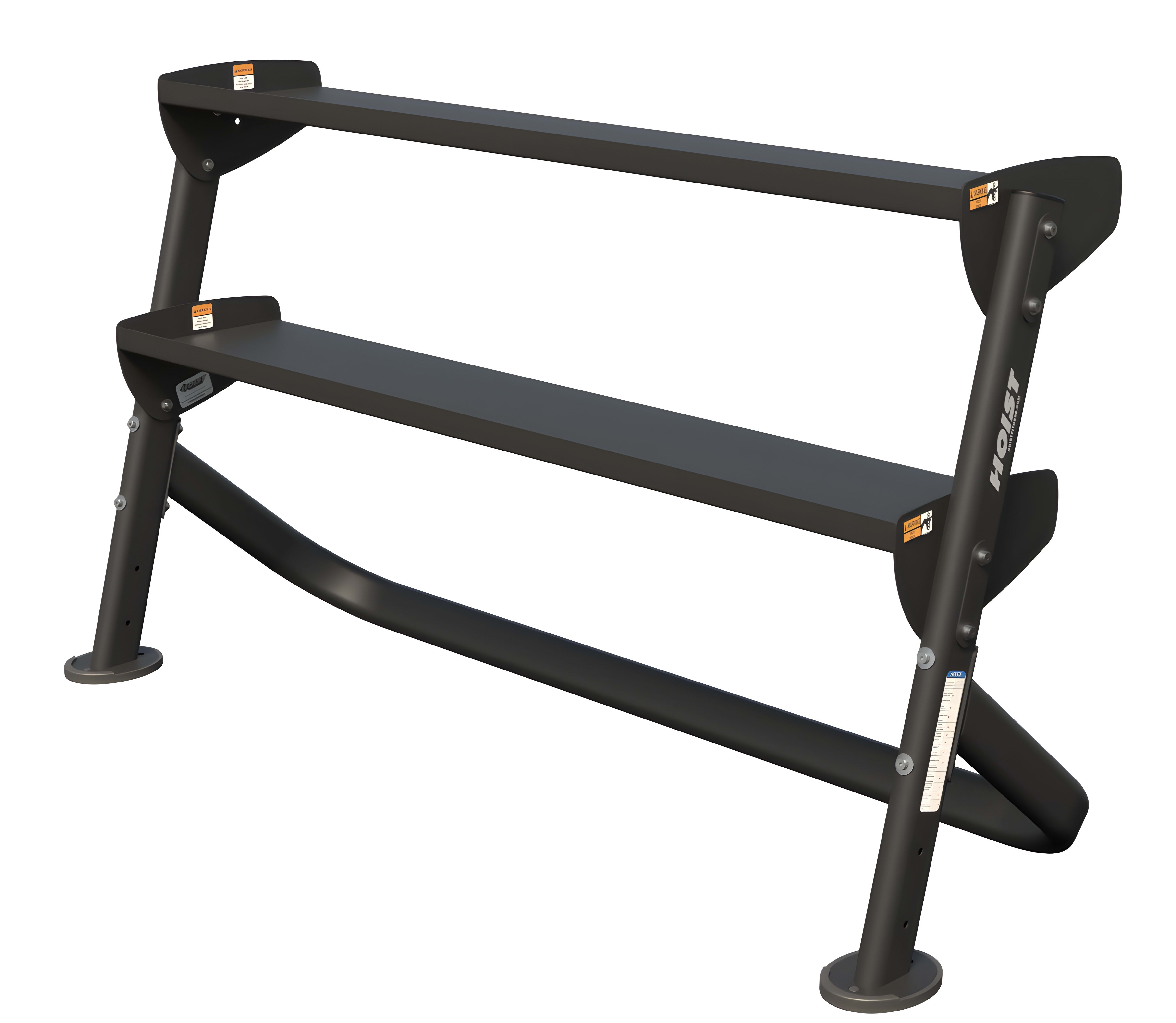HOIST Fitness 60" Horizontal Dumbbell Rack