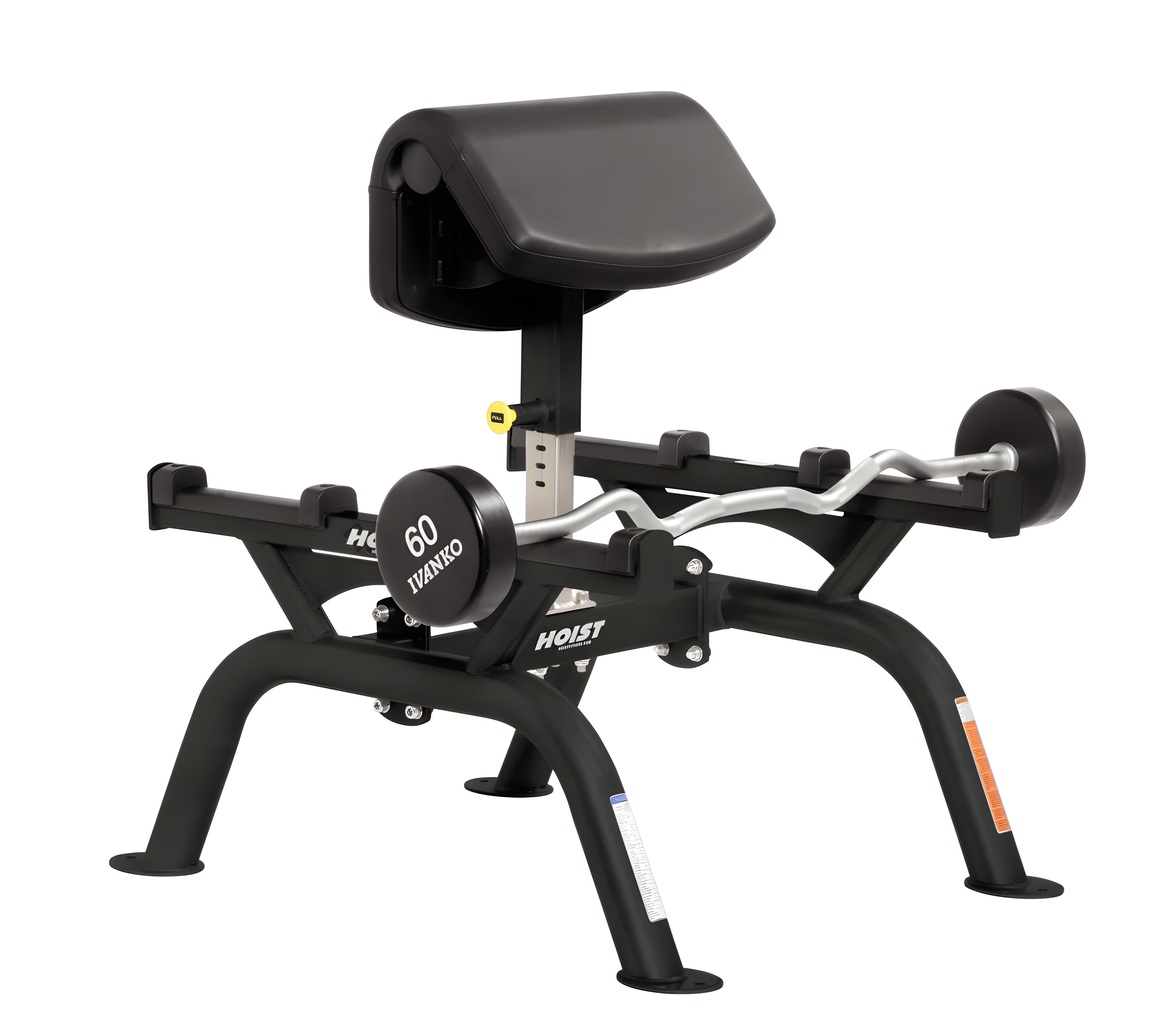 HOIST Fitness Preacher Curl, Standing