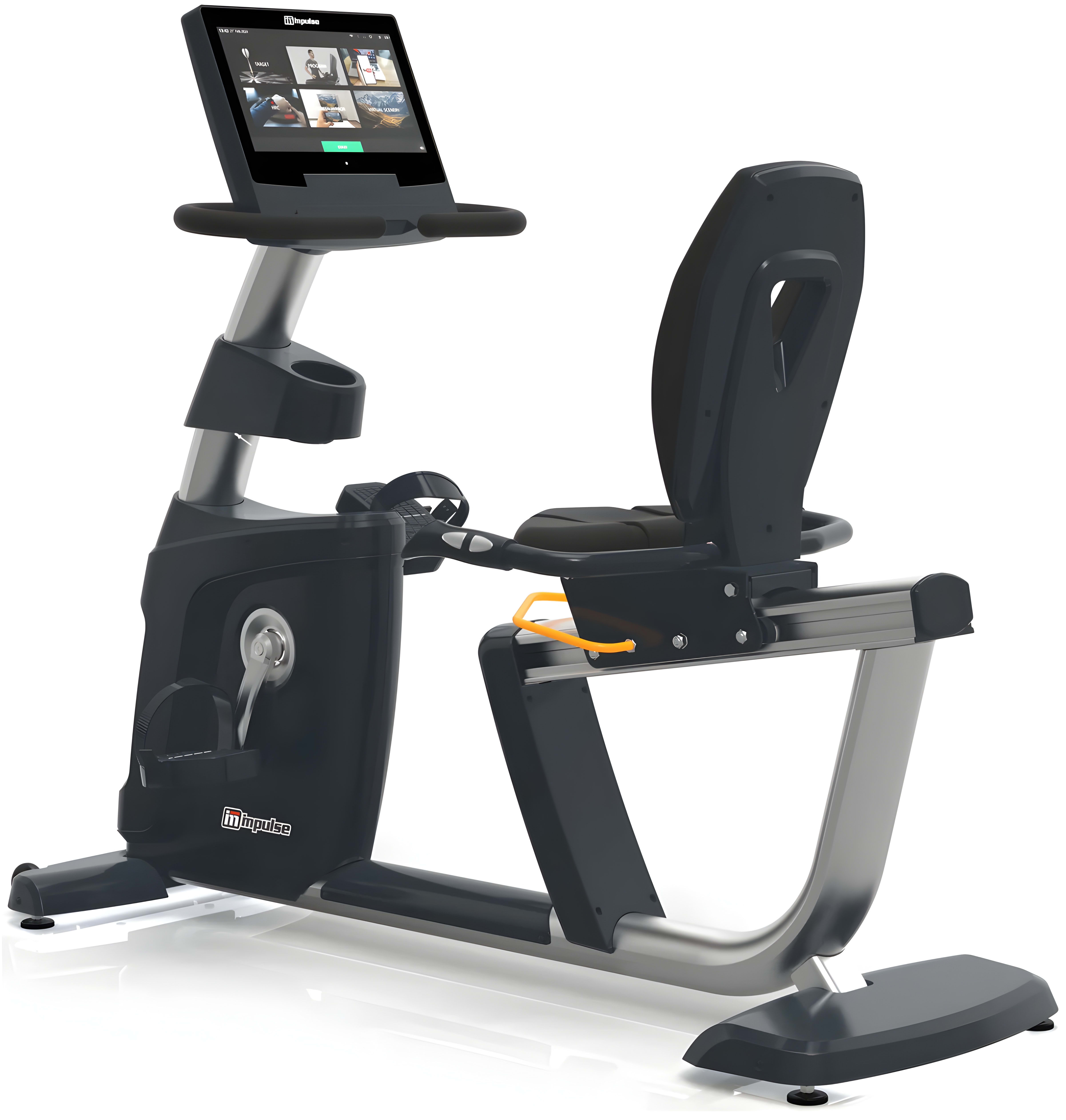 Impulse Fitness Commercial Recumbent Bike RR970 With 15.6 Inches Touch Screen