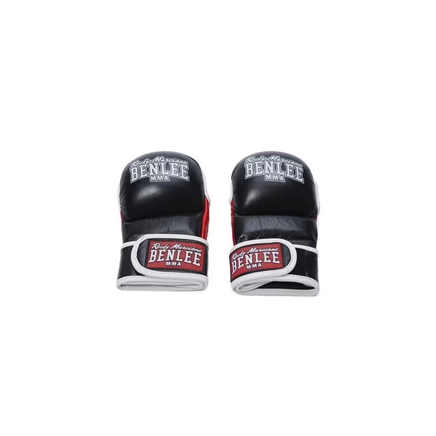 Benlee Leather MMA Sparring Gloves Striker Black S/M 190038/1000