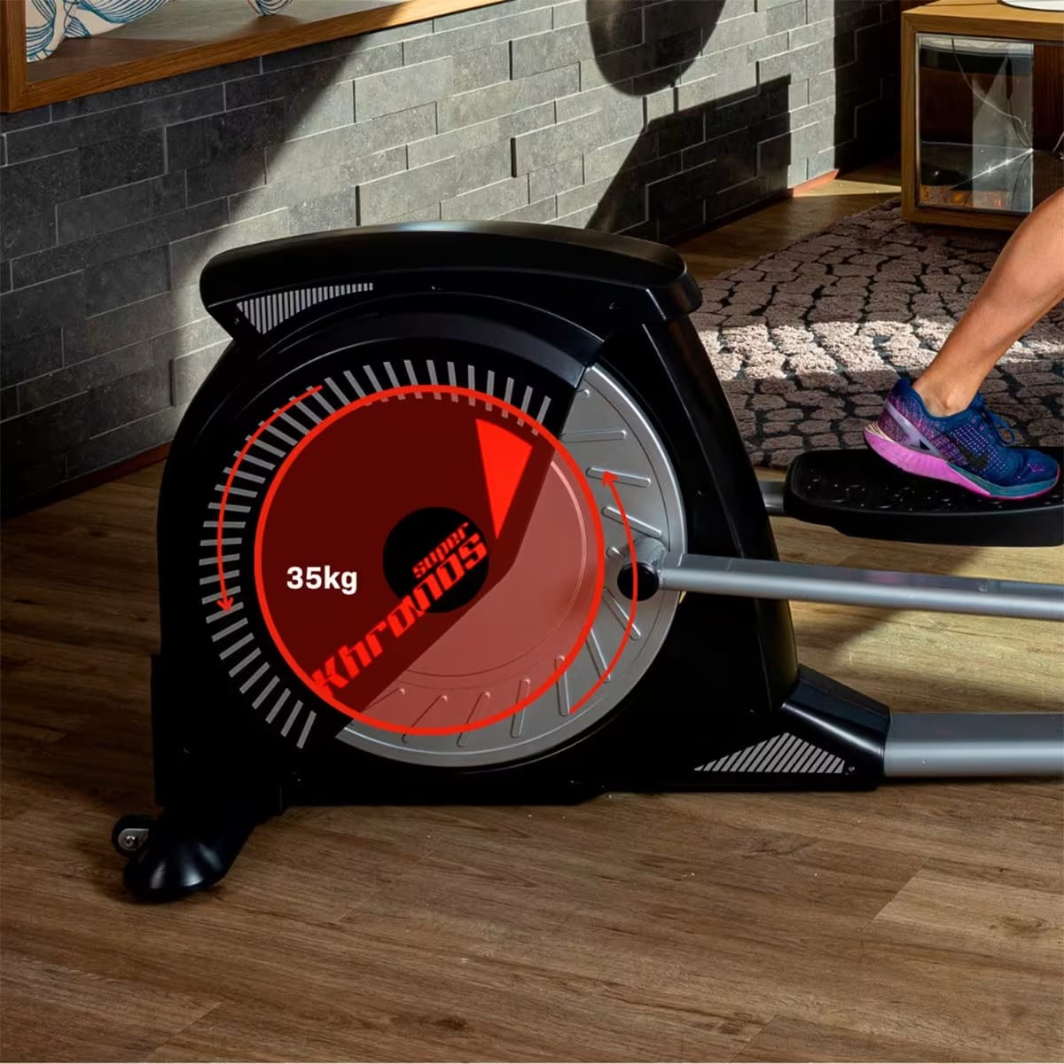 Bh Fitness Elliptical Bike Super Khronos Multimedia With Screen G2488TFT