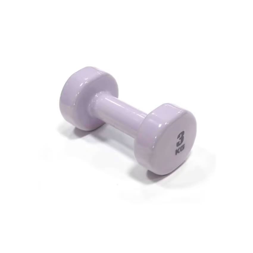 Bloom Vinyl Dumbbell Aele-8076-3 3Kgx2 Purple
