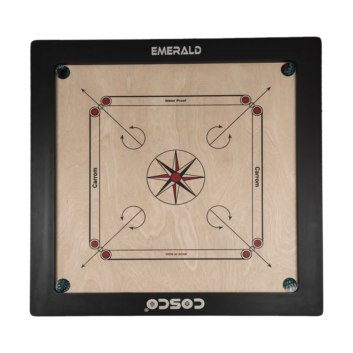 Cosco Carrom Emerald - 26002