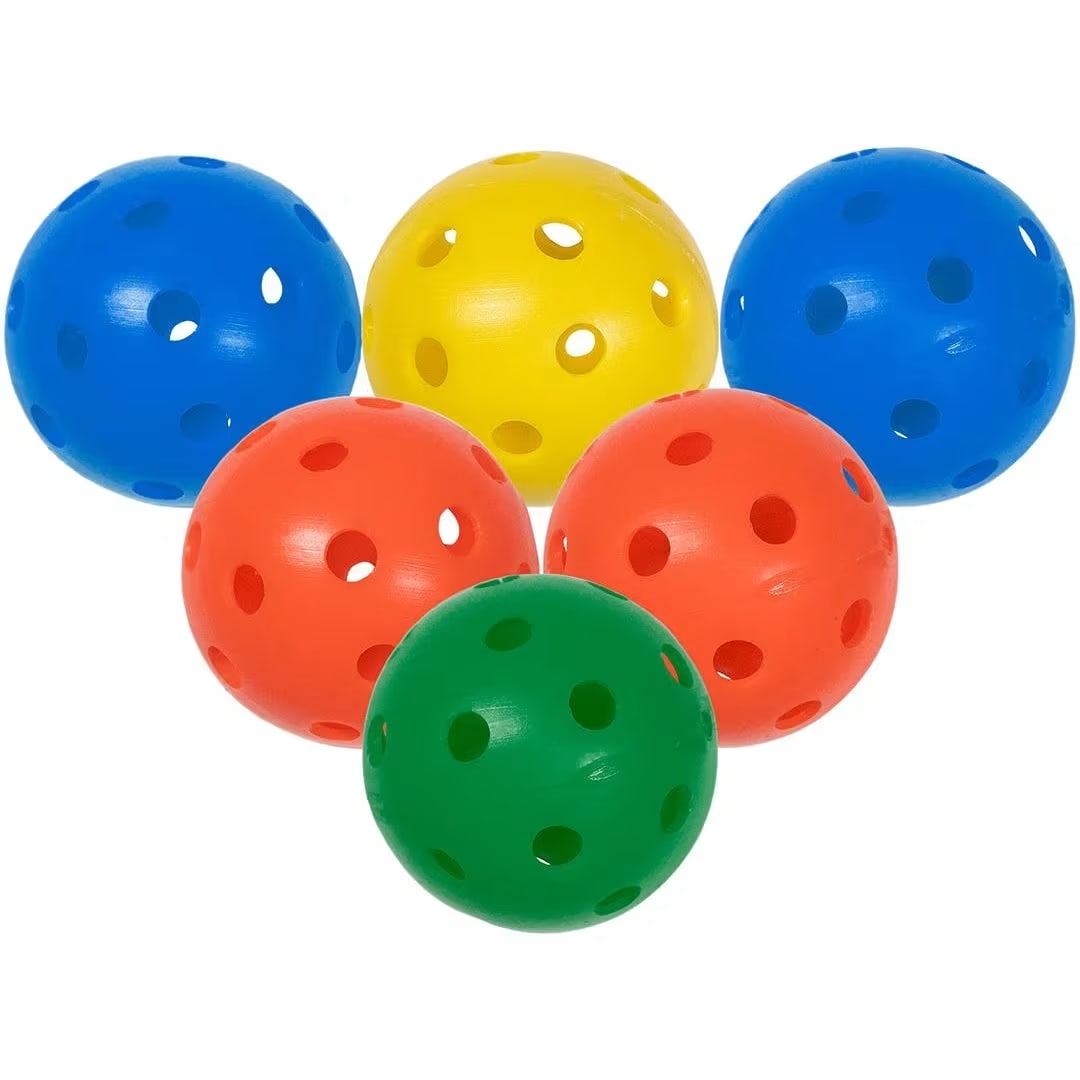 Dawson Sports Airflow Practice Ball Assorted - Set of 6 - 90mm