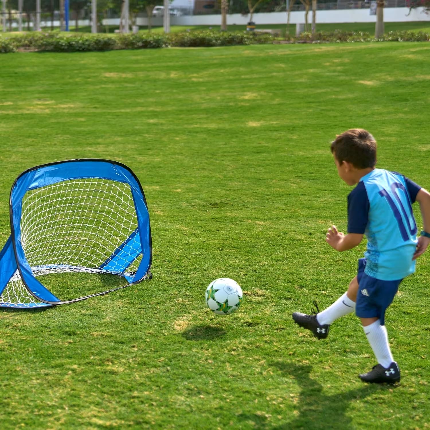 Dawson Sports Pop Up Goal with Bag - 180x90x90cm (6x3FT)