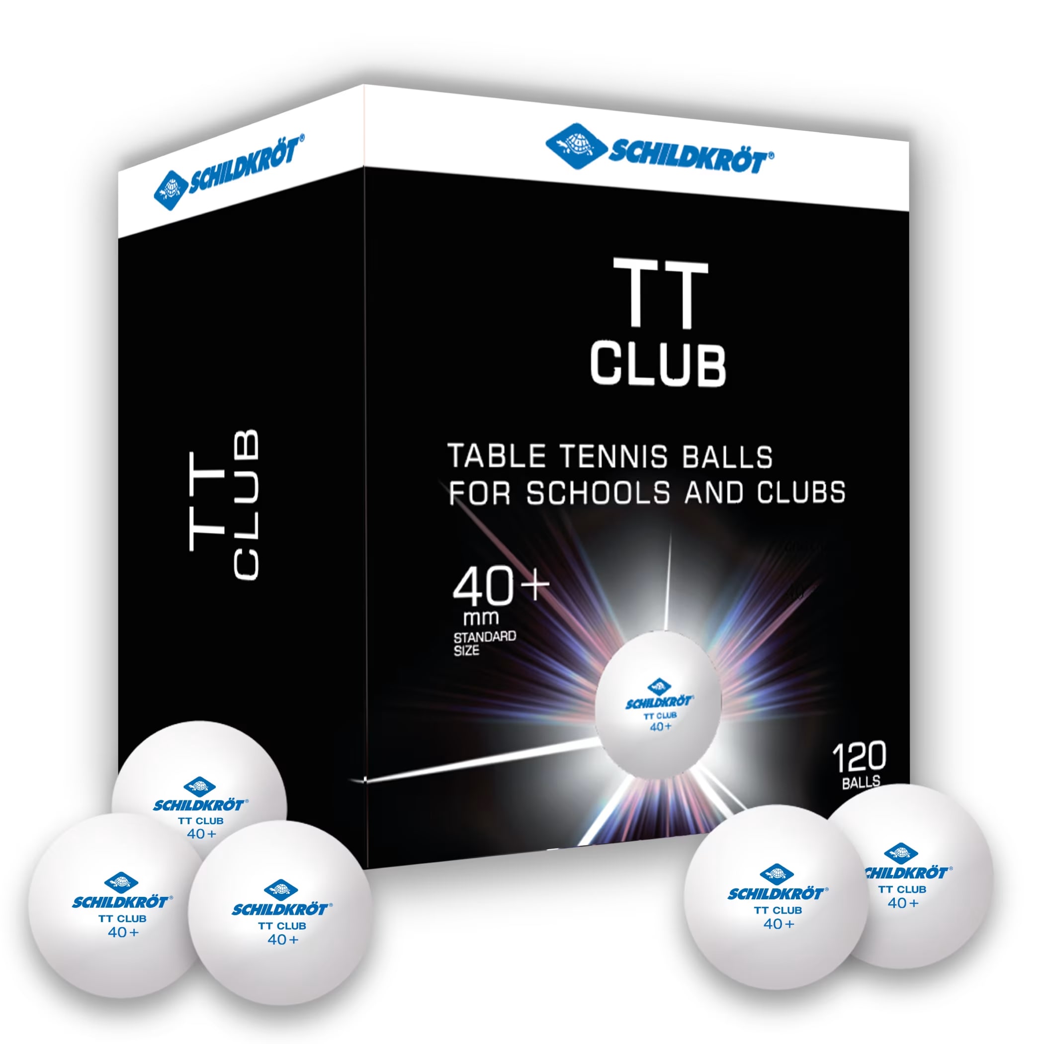 Donic Table Tennis Ball 2T-Club 40 Schildkrot 