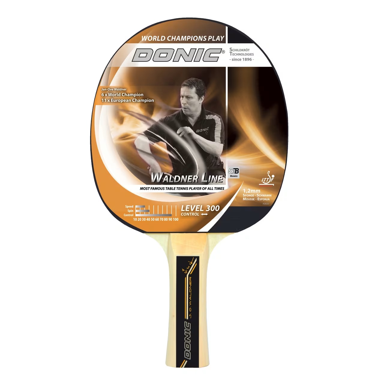 Donic Table Tennis Racket Waldner 300