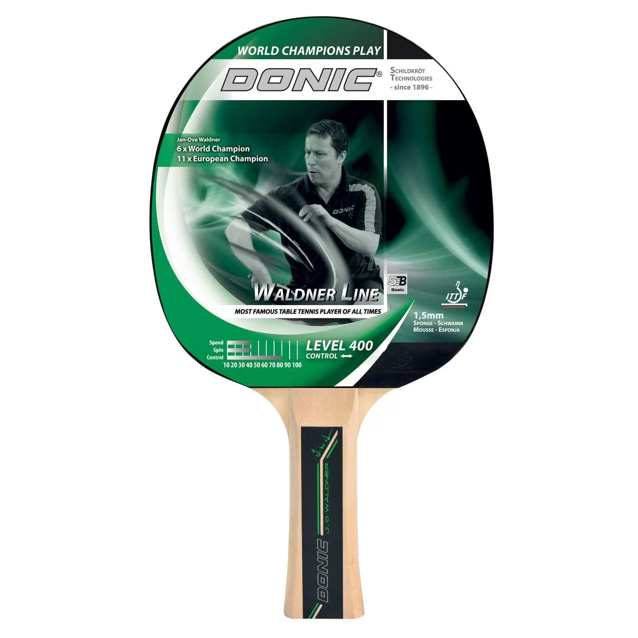 Donic Table Tennis Racket Waldner 400