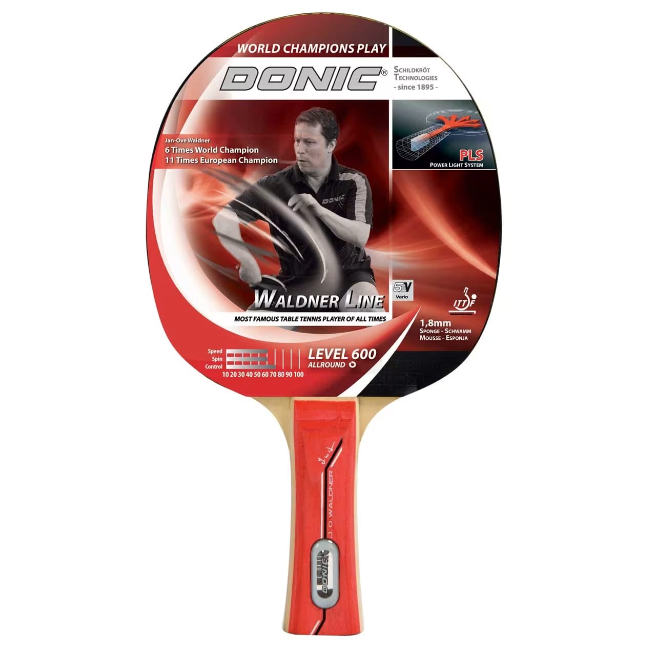 Donic Table Tennis Racket Waldner 600
